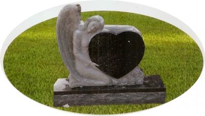 Custom Angel (Black Granite)